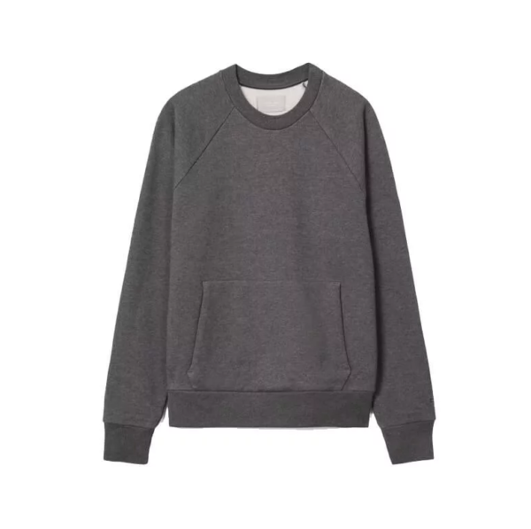 The Felted Merino Cable-Knit Crew